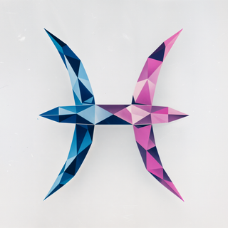 Pisces sign pink wallpaper