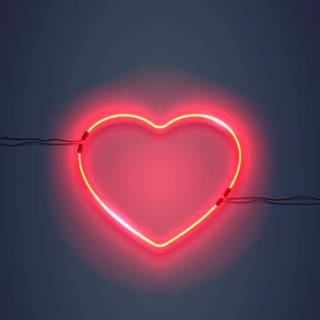 Red and blue hearts wallpaper