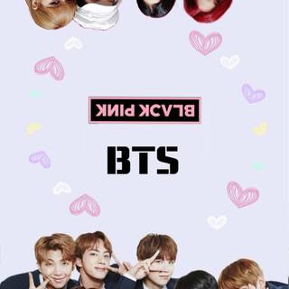 Jungkook and Jisoo wallpaper