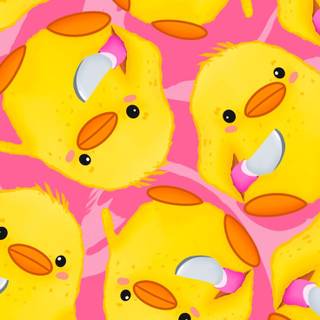 Preppy duck wallpaper
