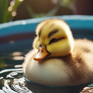 Preppy duck wallpaper