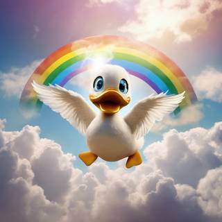 Preppy duck wallpaper