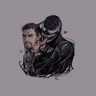 Venom and Eddie wallpaper