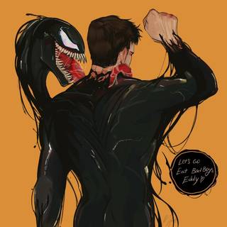 Venom and Eddie wallpaper