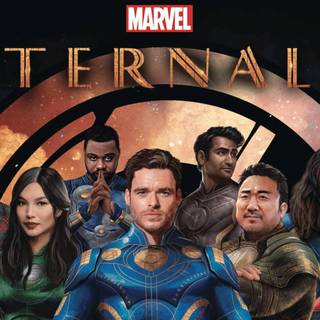 Eternals poster wallpaper
