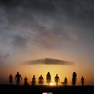 Eternals poster wallpaper