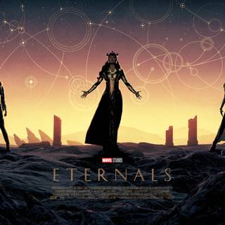 Eternals poster wallpaper