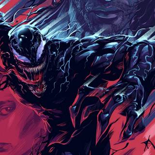 Venom and Eddie wallpaper