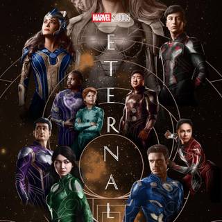 Eternals poster wallpaper