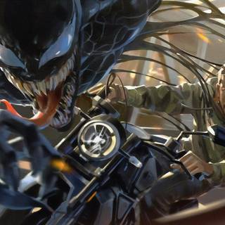 Venom and Eddie wallpaper