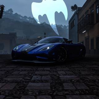 Koenigsegg Ghost logo wallpaper