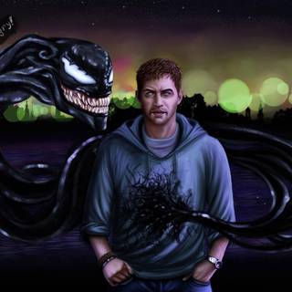 Venom and Eddie wallpaper
