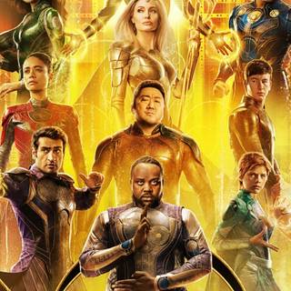 Eternals poster wallpaper