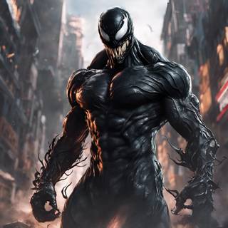 Venom and Eddie wallpaper