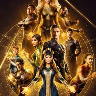 Eternals poster wallpaper