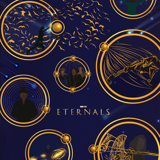 Eternals poster wallpaper