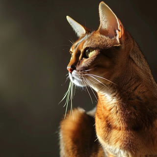 Abyssinian cat wallpaper