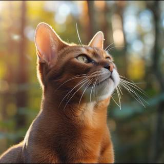 Abyssinian cat wallpaper