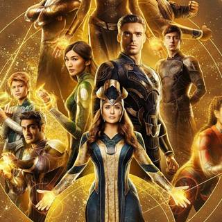 Eternals poster wallpaper