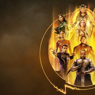 Eternals poster wallpaper