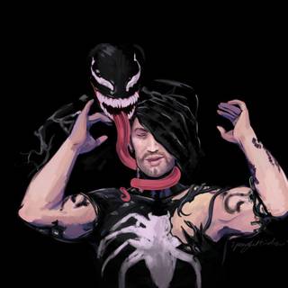 Venom and Eddie wallpaper