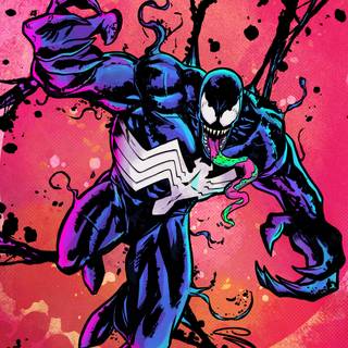 Venom and Eddie wallpaper