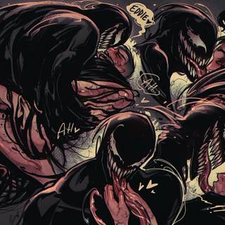 Venom and Eddie wallpaper