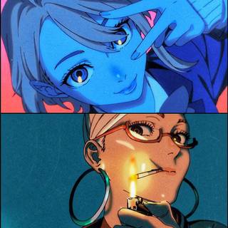 Dandadan anime wallpaper