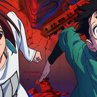 Dandadan anime wallpaper