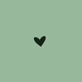 Sage green hearts wallpaper