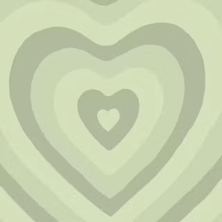 Sage green hearts wallpaper