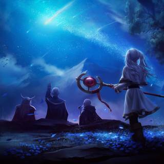 Frieren desktop wallpaper