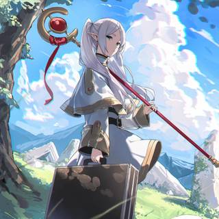 Frieren desktop wallpaper