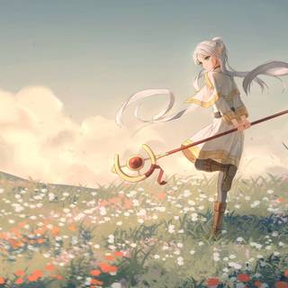 Frieren desktop wallpaper