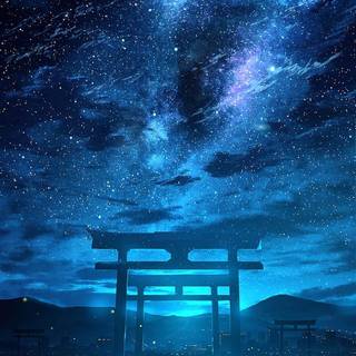 iPhone Torii Gate wallpaper