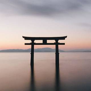 iPhone Torii Gate wallpaper