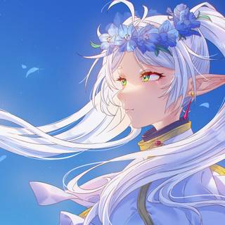 Frieren desktop wallpaper