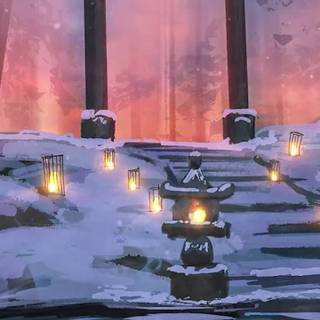 iPhone Torii Gate wallpaper