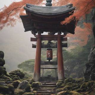 iPhone Torii Gate wallpaper