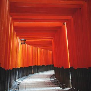 iPhone Torii Gate wallpaper