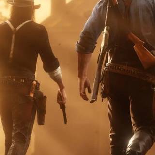 Arthur and John wallpaper