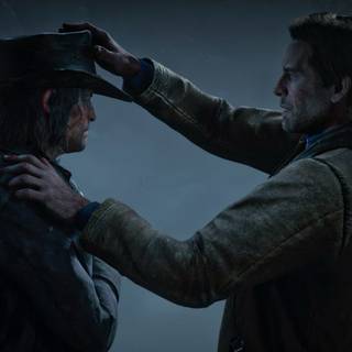 Arthur and John wallpaper