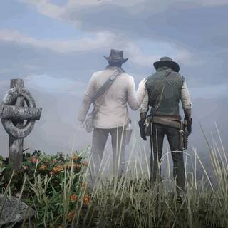 Arthur and John wallpaper