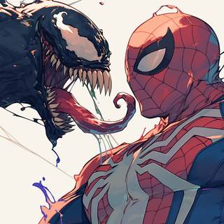 Spider-Man vs Venom PC wallpaper