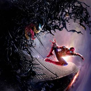 Spider-Man vs Venom PC wallpaper