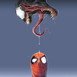 Spider-Man vs Venom PC wallpaper