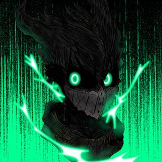 Deku glowing eyes wallpaper