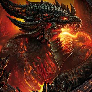 Cool dragon gamer wallpaper