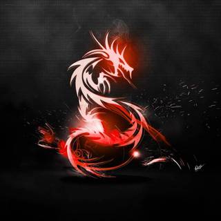 Cool dragon gamer wallpaper