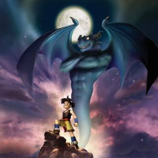 Cool dragon gamer wallpaper